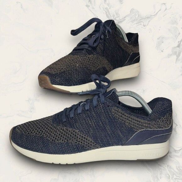Cole Haan Grandpro Stitchlite Blue Running Comfort Shoes Mens Size 9M C27763 - Picture 1 of 8